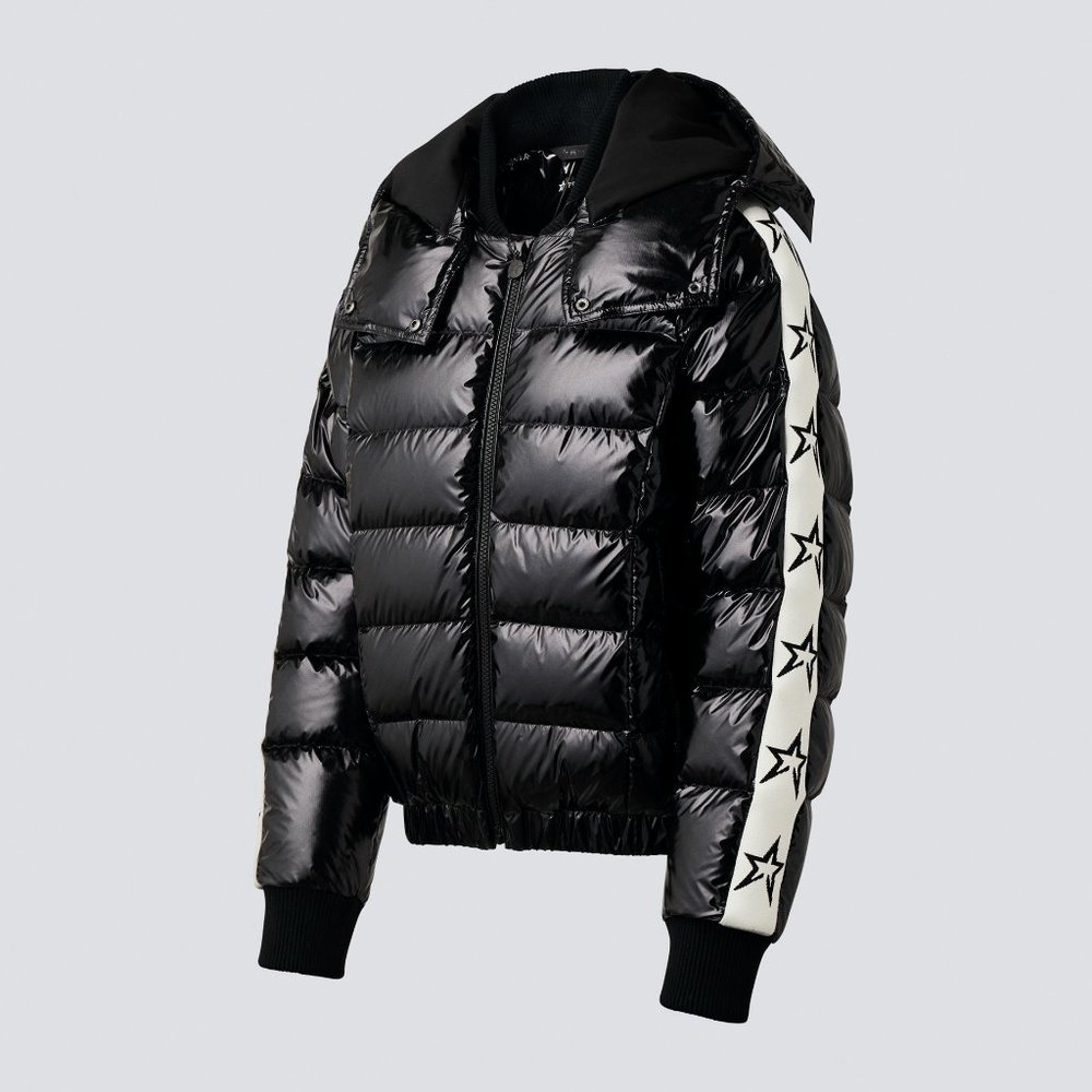 Perfect Moment Women’s Star Down Jacket Black Foil, L